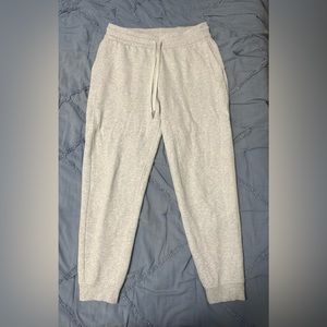 Lululemon women’s scuba high-rise jogger full length / heathered grey / size 10